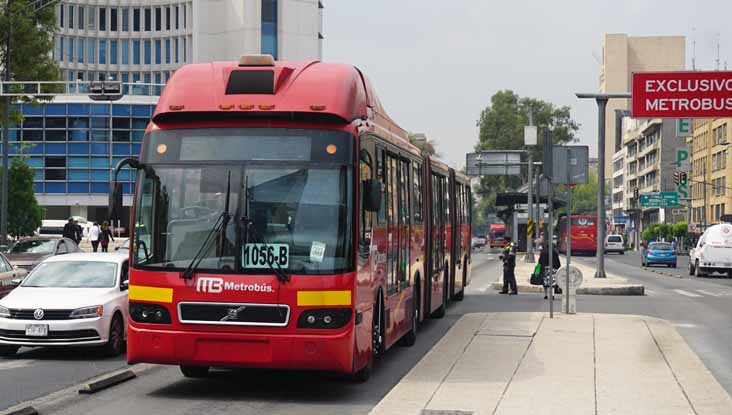 MB Metrobus Volvo 7300 biartic 1056